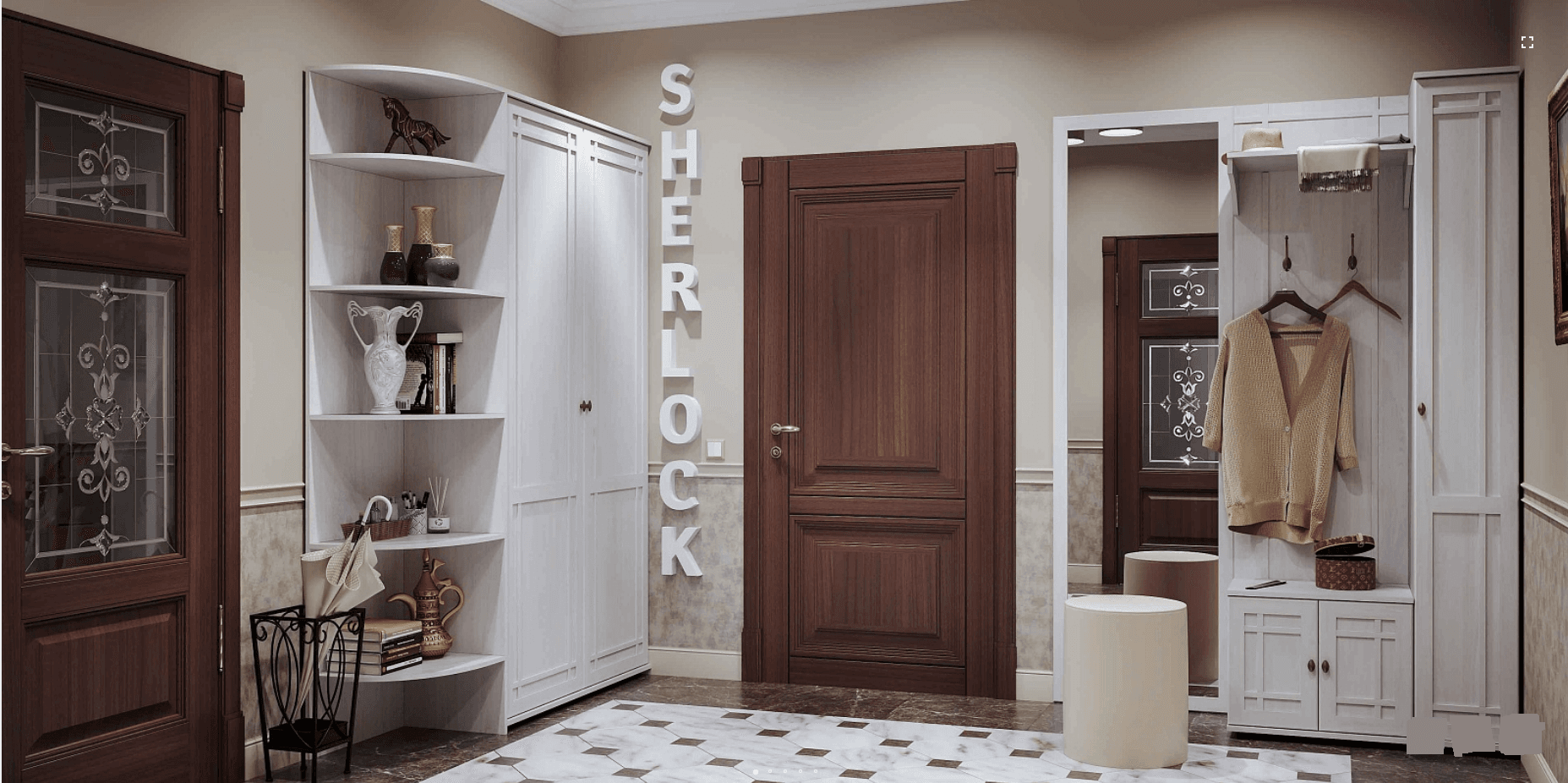 Sherlock модульная прихожая 1