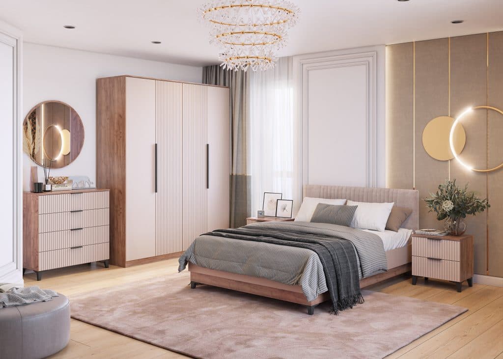 Тоскана модульная спальня 1