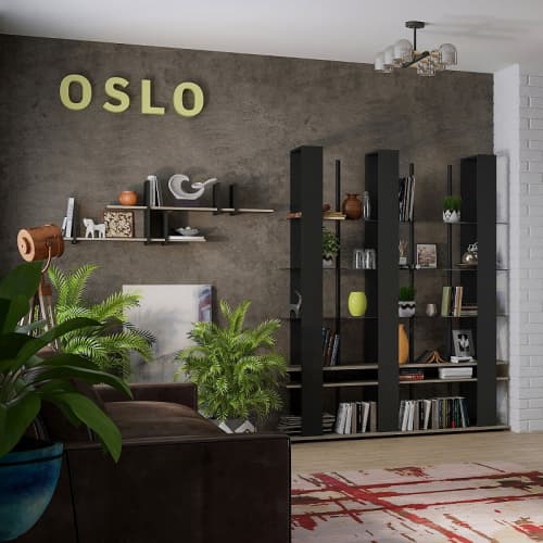 Oslo 25 (гостиная) Стеллаж